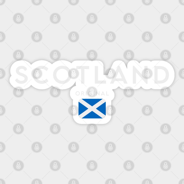 Scotland flag, scotish flag Sticker by eka123